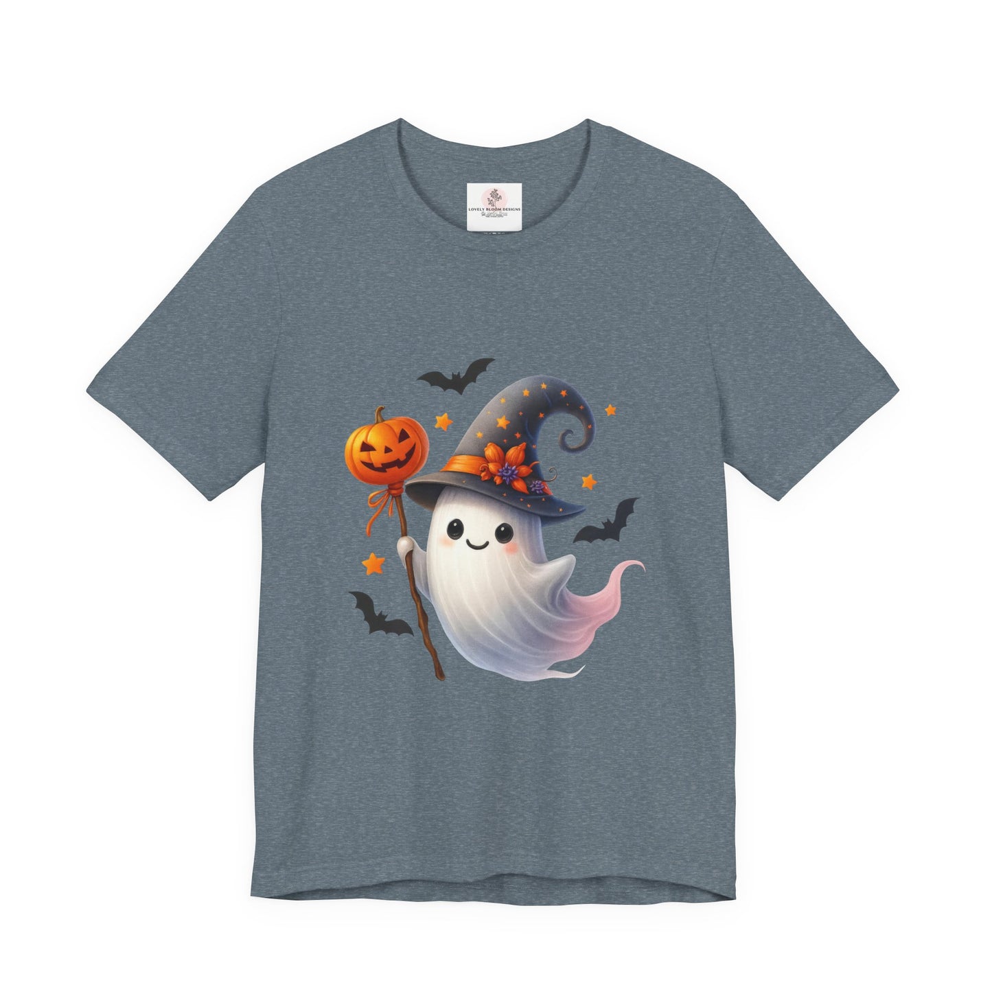 Halloween Ghost Tee, Funny Ghost Shirt, Unisex Halloween T-Shirt, Pumpkin Tee, Spooky Season Apparel, Cute Halloween Gift