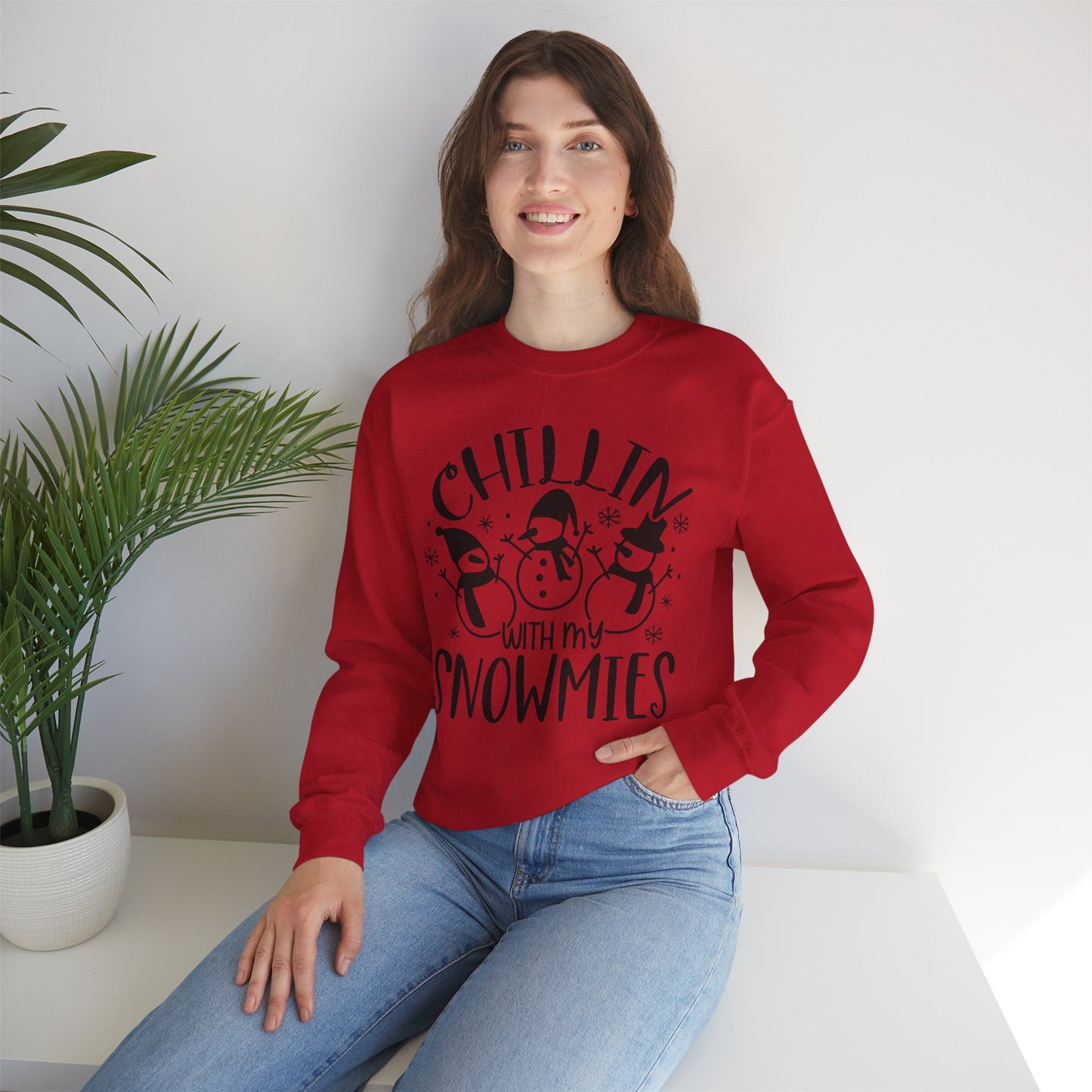 Chillin With my Snowmies Winter/Fall Sweatshirt