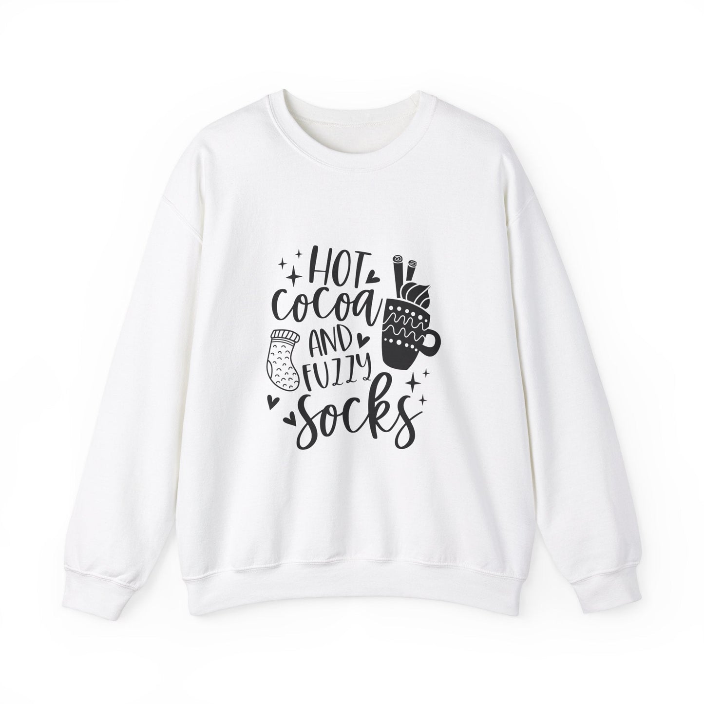 Hot Cocoa and Fuzzy Socks Winter/Fall Sweatshirt