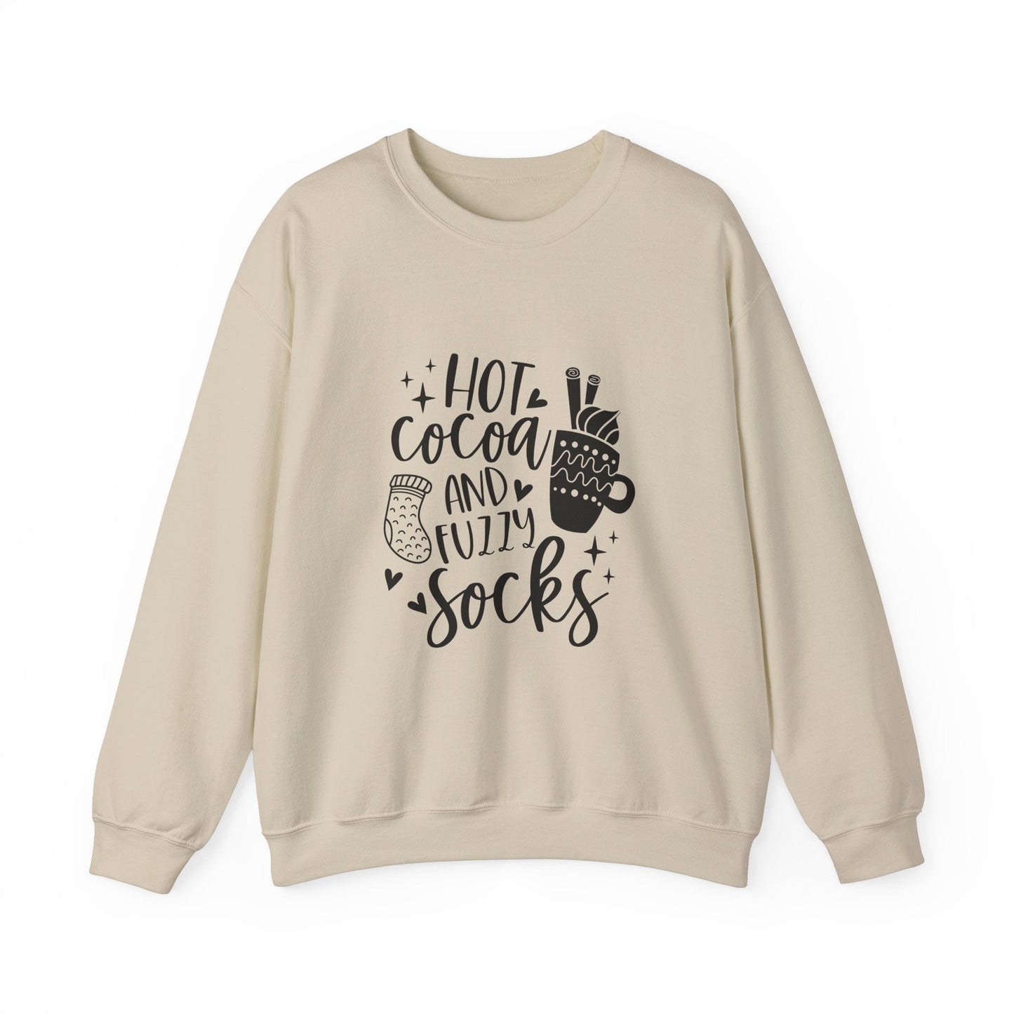 Hot Cocoa and Fuzzy Socks Winter/Fall Sweatshirt