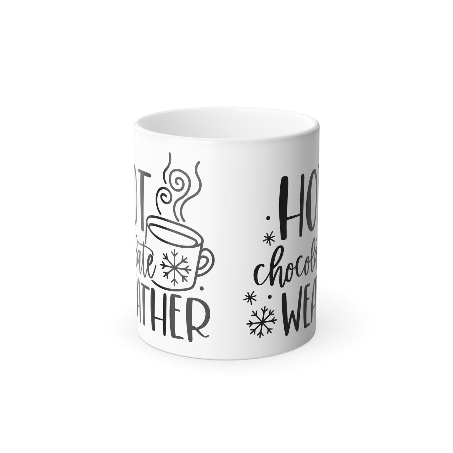 Hot Chocolate Weather Morphing Mug, 11oz