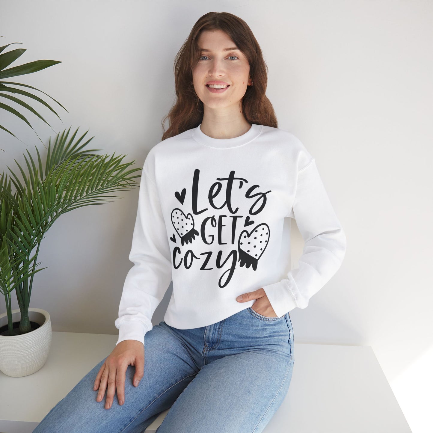 Let's Get Cozy Winter/Fall Sweatshirt