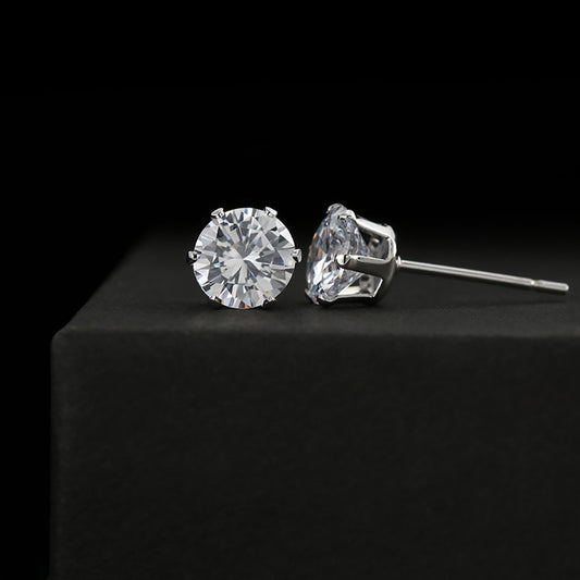 To My Wife Matching Cubic Zirconia Earrings